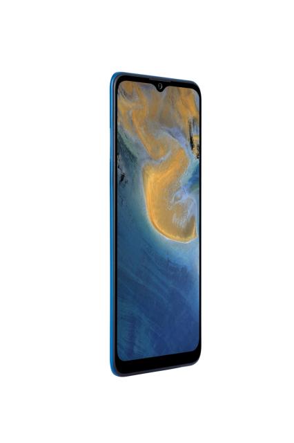 Мобилен телефон ZTE A51 4G, Blue, 6.52", IPS HD+ 1600x720, 2GB+32GB, Unisoc T606  Octa Core up to 1.6Ghz,  Camera 13MP+2MP/5MP, WiFi 802.11 b/g/n, BT 4.2, FPT, 3200 mAh, USB-C Type-C, 3.5 mm earjack, Dual Sim/Mirco SD combo, Android 11 Go