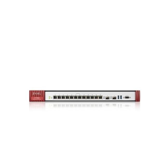Защитна стена ZyXEL ATP 12 Gigabit user-definable ports, 2*SFP, 2* USB with 1 Yr Bundle