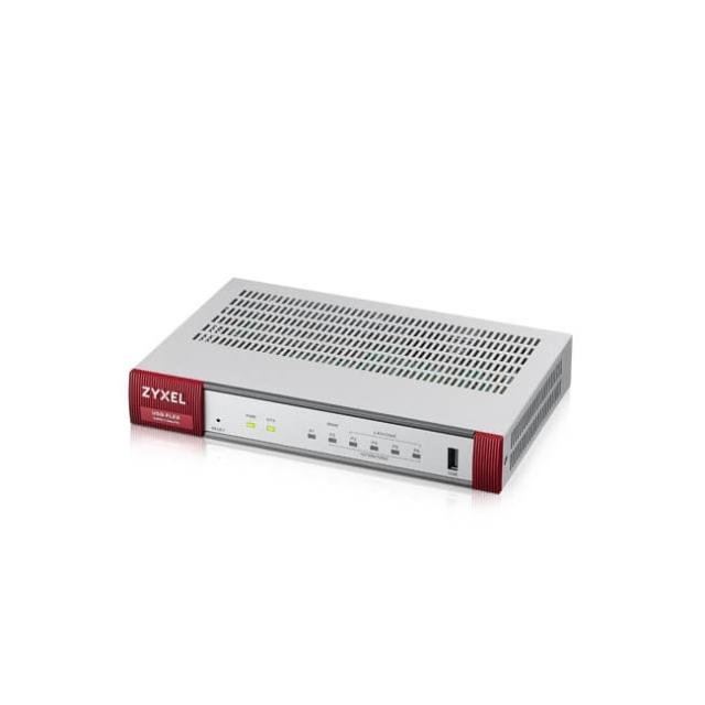 Защитна стена ZyXEL USG Flex Firewall 10/100/1000,1xWAN, 1xSFP, 4xLAN/DMZ ports, 1xUSB with 1 Yr UTM bundle + ZyXEL LIC-BUN for USG FLEX 100, 2 YR Web Filtering(CF)/Anti-Malware/IPS(IDP)/Application Patrol/Email Security(Anti-Spam)/SecuReporter Premi