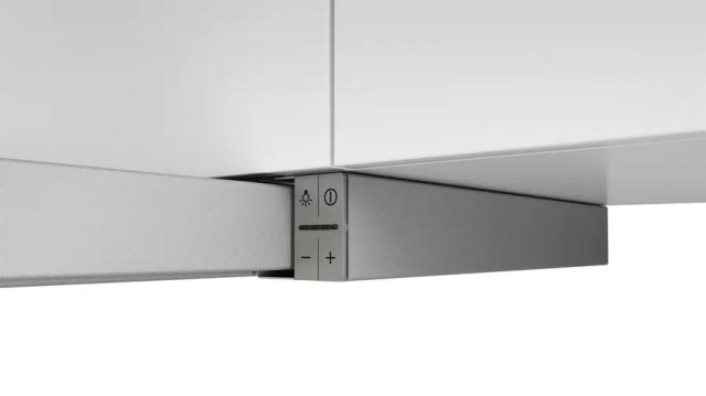 Аспиратор Bosch DFL064A52, Telescopic Aspirator, 60 cm, class A, 405m3, 62dB, LED, Silver metallic - an additional decorative strip is required
