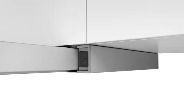Аспиратор Bosch DFL064W53, Telescopic Aspirator, 60 cm, class B, 388.5 m3, 59dB, halogen, Silver metallic - an additional decorative strip is required