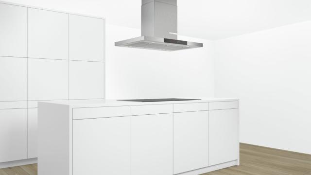 Аспиратор Bosch DIB97JP50, Island Aspirator 90 cm, EcoSilence Drive, DirectSelect control, TouchControl, class A, 718m3/h, Noise min./max.: 46/54 dB, inox