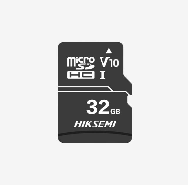 Памет HIKSEMI microSDHC 32G, Class 10 and UHS-I TLC, Up to 92MB/s read speed, 25MB/s write speed, V10