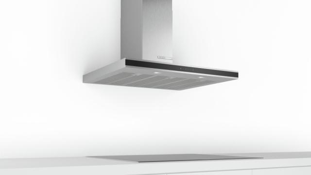 Аспиратор Bosch DWB97FM50, Chimney hood 90cm B, max 710 m3/h, 65 dB, Box design with black front