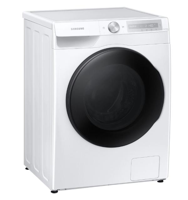 Пералня със сушилня Samsung WD10T634DBH/S7, Washing Machine/Dryer, 10.5/6 kg, 1400rpm, Energy Efficiency A/E, Spin Efficiency B, Eco Bubble, Bubble Soak, Air Wash, Hygiene Steam, AI Control, SmartThings App, White/black door