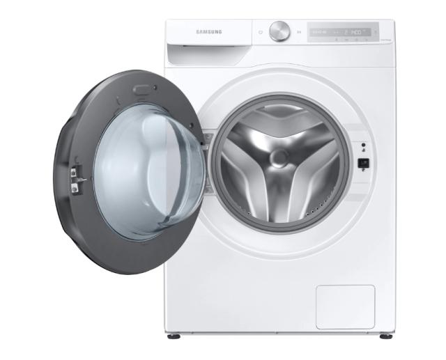 Пералня със сушилня Samsung WD10T634DBH/S7, Washing Machine/Dryer, 10.5/6 kg, 1400rpm, Energy Efficiency A/E, Spin Efficiency B, Eco Bubble, Bubble Soak, Air Wash, Hygiene Steam, AI Control, SmartThings App, White/black door