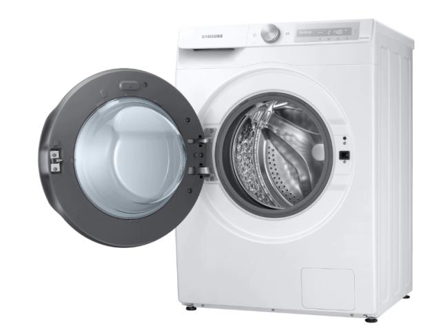 Пералня със сушилня Samsung WD10T634DBH/S7, Washing Machine/Dryer, 10.5/6 kg, 1400rpm, Energy Efficiency A/E, Spin Efficiency B, Eco Bubble, Bubble Soak, Air Wash, Hygiene Steam, AI Control, SmartThings App, White/black door