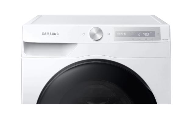 Пералня със сушилня Samsung WD10T634DBH/S7, Washing Machine/Dryer, 10.5/6 kg, 1400rpm, Energy Efficiency A/E, Spin Efficiency B, Eco Bubble, Bubble Soak, Air Wash, Hygiene Steam, AI Control, SmartThings App, White/black door