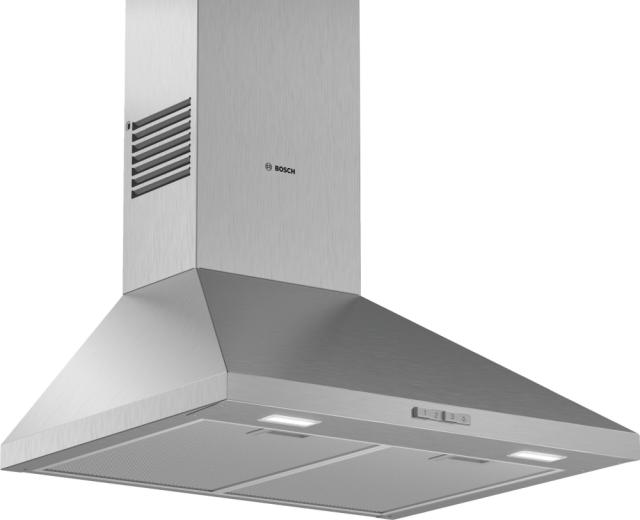 Аспиратор Bosch DWP64BC50, Chimney hood 60cm C, max 360 m3/h, 66 dB, Pyramidal design, inox