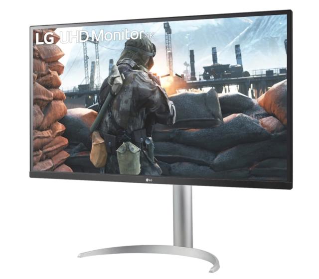 Монитор LG 32UP550N-W, 31.5" Wide LED AG, VA, DCI-P3 90%, 4ms, 350 cd/m2, 3000:1, 4K (3840x2160), HDR 10, USB Type-C, HDMI, DisplayPort, AMD FreeSync, Speaker, Height, Tilt, Speaker, Black