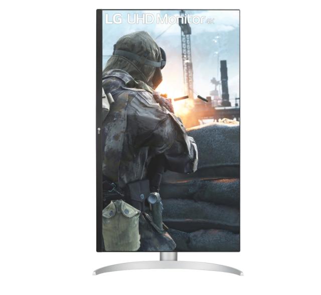 Монитор LG 32UP550N-W, 31.5" Wide LED AG, VA, DCI-P3 90%, 4ms, 350 cd/m2, 3000:1, 4K (3840x2160), HDR 10, USB Type-C, HDMI, DisplayPort, AMD FreeSync, Speaker, Height, Tilt, Speaker, Black