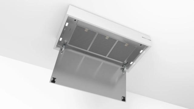 Аспиратор Bosch DRR16AQ20 SER6; Premium; Ceiling Plug&play hood 105cm / 18cm height B, white, Cooktop control, 580 m3/h, 68 dB, HC