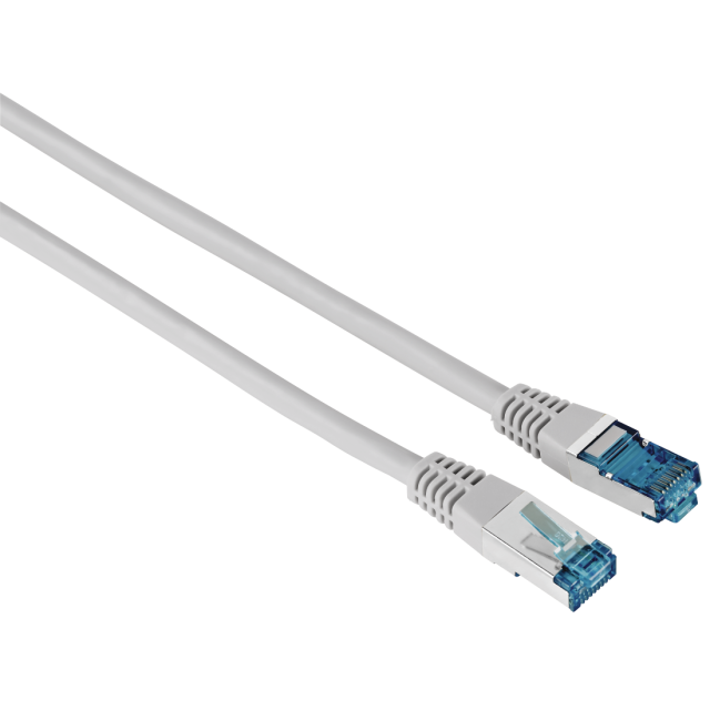 Kабел HAMA F/UTP, CAT 6, RJ-45 - RJ-45, 1Gbit/s, 1.5 m, Сив, Булк