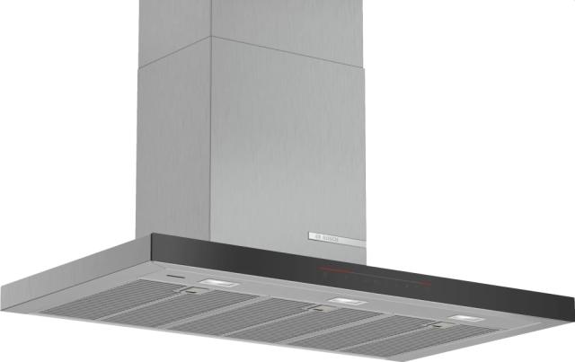 Аспиратор Bosch DWB98PR50 SER8; Premium; Chimney hood 90cm A+, max 843 m3/h, 55 dB, Box design, AirSensor, inox filters, HC
