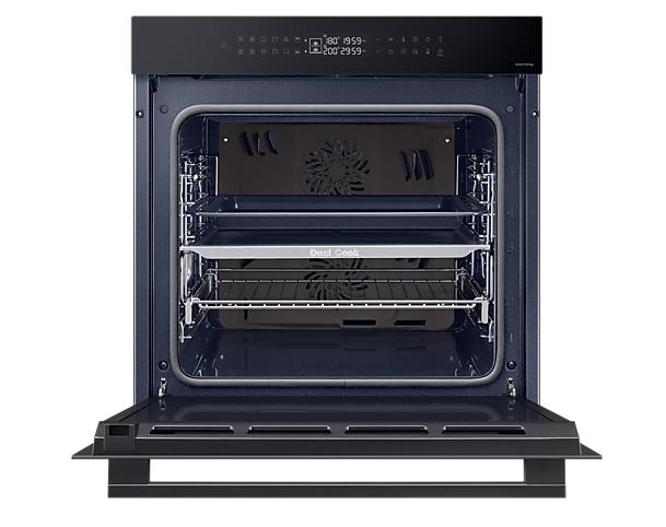 Фурна Samsung NV7B4240VAK/U2, Electric oven with Dual Cook, Natural Steam, Air Sous Vide function and Bespoke design, 76 l, Class A+, Wi-Fi, SmartThings App, Black