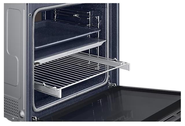 Фурна Samsung NV7B4240VAK/U2, Electric oven with Dual Cook, Natural Steam, Air Sous Vide function and Bespoke design, 76 l, Class A+, Wi-Fi, SmartThings App, Black