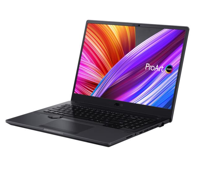 Лаптоп Asus ProArt Studiobook W7600Z3A-OLED-L961X, Intel Core i9-12900H, 2.5 GHz (24M Cache, up to 5.0 GHz, 6P+8E cores),16" 4K (3840 x 2400) OLED 16:10, DDR5 64 GB (32*2), 2TB PCIEG4, NVIDIA RTX A3000 12GB, WiFi 6e, Win 11 Pro, Mineral Black
