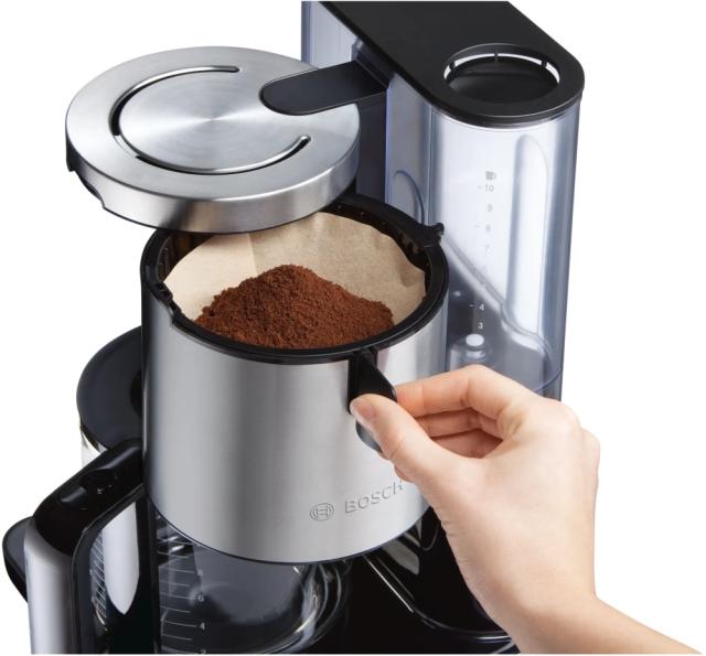 Кафемашина Bosch TKA8633, Coffee machine, Styline Black, Black