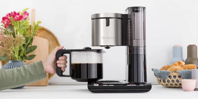 Кафемашина Bosch TKA8633, Coffee machine, Styline Black, Black