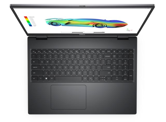 Лаптоп Dell Precision 7670, Intel Core i9-12950HX (16 cores, 30 MB cache, up to 5.00 GHz), 16" FHD+ (1920x1200) AG 500 nits, 32GB, 1x32GB NECC 4800MHz DDR5, 1 TB SSD PCIe M.2, NVIDIA RTX A3000 12GB GDDR6, Wi-Fi 6E, BT 5.2, Backlit Kbd, Windows 11 Pro