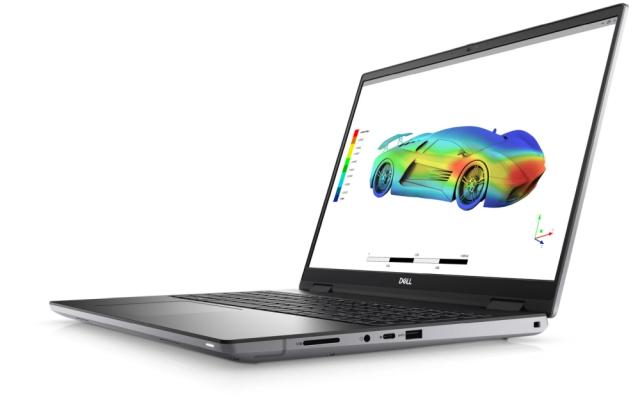 Лаптоп Dell Precision 7670, Intel Core i9-12950HX (16 cores, 30 MB cache, up to 5.00 GHz), 16" FHD+ (1920x1200) AG 500 nits, 32GB, 1x32GB NECC 4800MHz DDR5, 1 TB SSD PCIe M.2, NVIDIA RTX A3000 12GB GDDR6, Wi-Fi 6E, BT 5.2, Backlit Kbd, Windows 11 Pro
