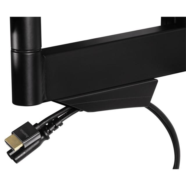 Стенна стойка за TV HAMA, Регулируема, 32"-65", 35 кг, Черна