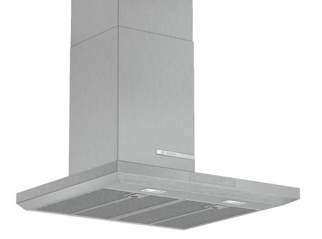 Аспиратор Bosch DWB67LM50 SER6, Premium, Chimney hood 60cm A, max 646 m3/h, 61 dB, Box design, inox filters