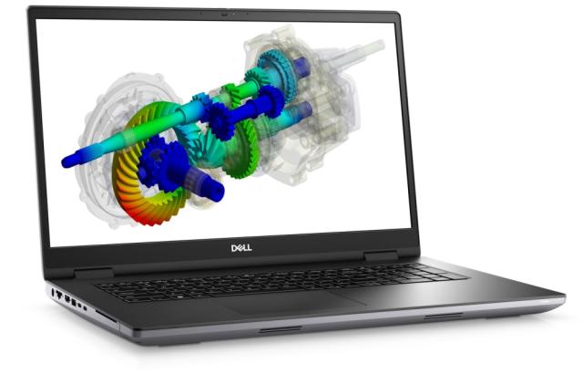 Лаптоп Dell Precision 7770, Intel Core i9-12950HX (16 cores, 30 MB cache, up to 5.00 GHz), 17.3" FHD (1920x1080) AG 500 nits, 32GB, 1x32GB NECC 4800MHz DDR5, 1 TB SSD PCIe M.2, NVIDIA RTX A4500, 16 GB GDDR6, Wi-Fi 6E, BT, Backlit Kbd, Windows 11 Pro,