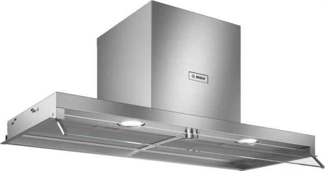 Аспиратор Bosch DBB96AF50 SER4; Comfort; Integrated box hood 90 cm A, inox, LED light, max 620 m3/h, 70 dB