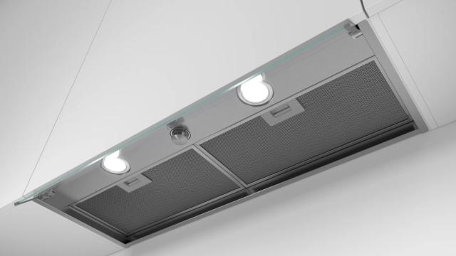 Аспиратор Bosch DBB96AF50 SER4; Comfort; Integrated box hood 90 cm A, inox, LED light, max 620 m3/h, 70 dB