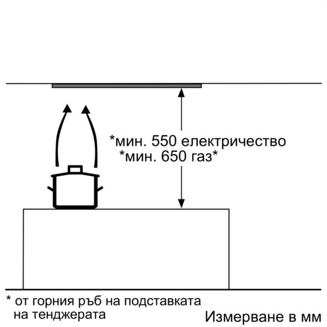 Аспиратор Bosch DLN53AA70 SER2; Economy; Canopy hood 50cm D, max 302 m3/h, 62 dB, 27cm depth
