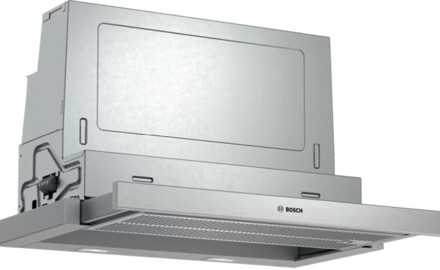 Аспиратор Bosch DFS067A51, Telescopic Aspirator, Semi-built-in, 60 cm, Energy class A, 399 m3/h, 53 dB, LED display, Silver metallic