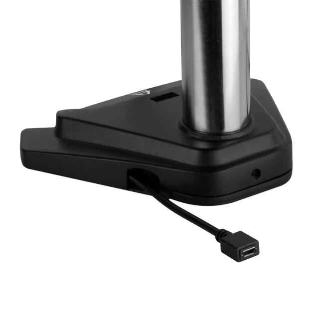 Стойка за монитор за бюро ARCTIC Z1 Pro (Gen 3), Регулируема, до 49", 15 кг, hub USB 2.0, Черен