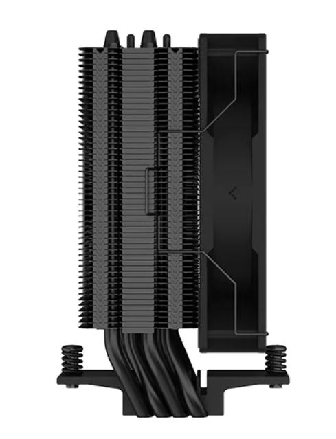 Охладител за процесор DeepCool AG400 BK ARGB, 3-pin/4-pin PWM - LGA1851/AM5
