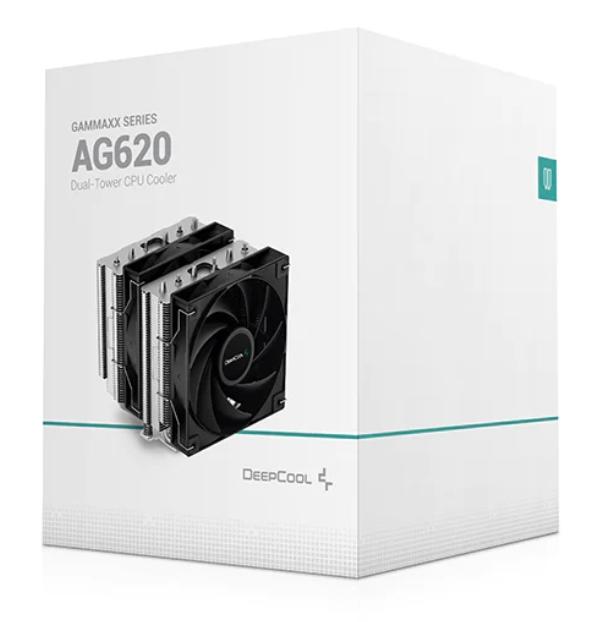 Охладител за процесор DeepCool AG620, 3 pin/4 pin PWM - LGA1851/AM5