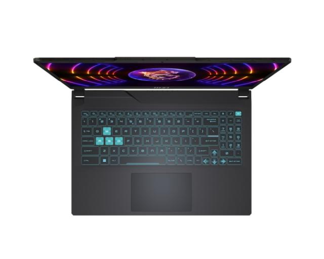 Лаптоп MSI Cyborg 15 A12VE, RTX 4050 GDDR6 6GB, 15.6" FHD (1920x1080), 144Hz, IPS-Level, i7-12650H (10C/16T, 24 MB, up to 4.70 GHz), 16GB DDR5 4800MHz (8GBx2), 512GB NVMe PCIe SSD Gen4x4, Single Backlit Keyboard (Blue), 3-Cell 53.5 Whr, RJ45, No OS, 