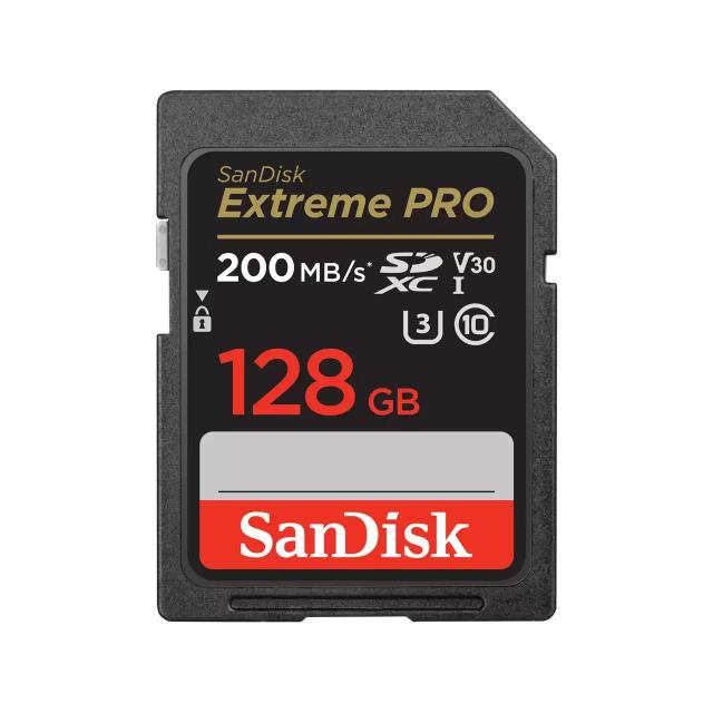 Карта памет SANDISK Extreme PRO SDXC, 128GB, UHS-1, Class 10, U3
