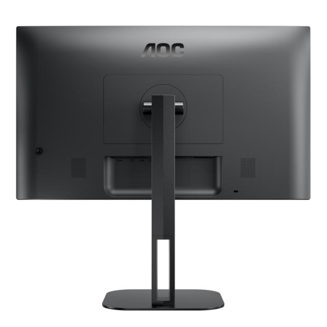 Монитор AOC 27V5C/BK, 27" IPS WLED, 1920x1080@75Hz, 4ms GtG, 1ms MPRT, 300cd m/2, 1000:1, DCR 20M:1, FreeSync, FlickerFree, Low Blue Light, 3Wx2, Tilt, Height Adjust, Pivot, Swivel, HDMI, DP, USB hub