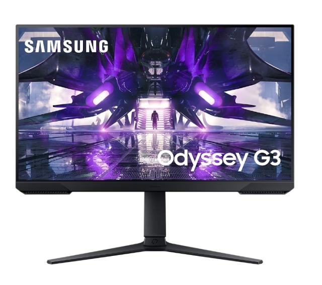 Монитор Samsung 27G30A, 27" VA LED, 144 Hz, 1 ms MPRT, 1920x1080, 250 cd/m2, 3000:1, FreeSync Premium, Black Equalizer, Eye Saver, Flicker Free, Display Port, HDMI