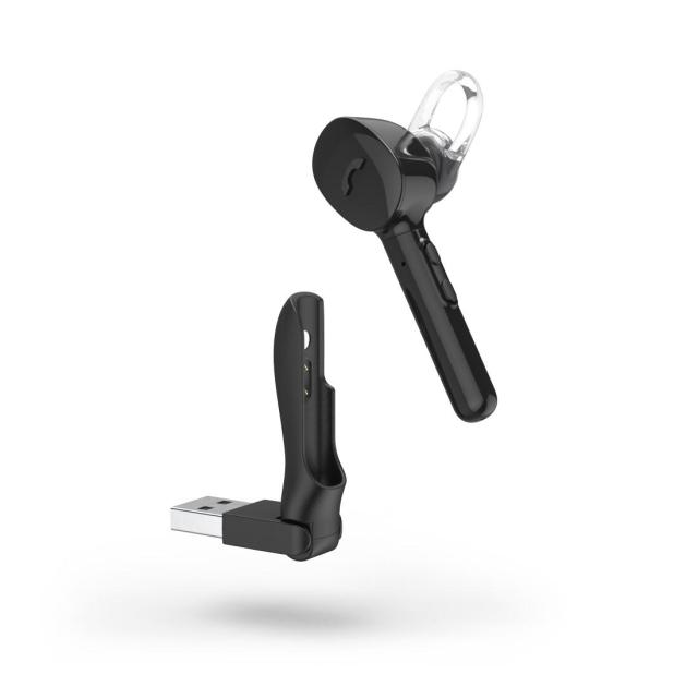 Слушалка Hama MyVoice1300, безжични, Bluetooth, микрофон, спортни, Черни