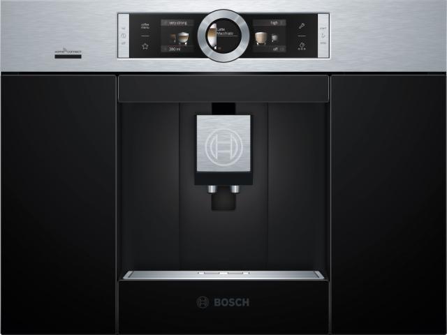 Кафемашина Bosch CTL636ES6 SER8; Premium; Built-in fully-automatic coffee machine, 19 bar, 3x 2,5“-TFT, HC