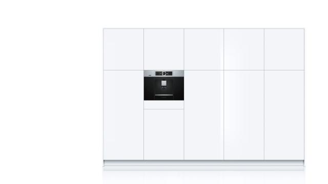 Кафемашина Bosch CTL636ES6 SER8; Premium; Built-in fully-automatic coffee machine, 19 bar, 3x 2,5“-TFT, HC