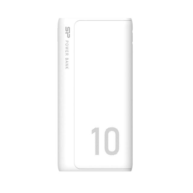 Външна батерия Silicon Power GP15 10 000 mAh, Бяла