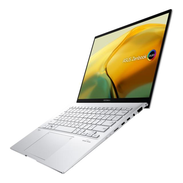 Лаптоп Asus Zenbook OLED UX3402ZA-OLED-KM522W, Inteli5-1240,  1.7 GHz (12M Cache, up to 4.4 GHz, 4P+8E core, 14." 2.8K (2880 x 1800) OLED 16:10, DDR5 16GB(ON BD.),512 GB PCIEG4 SSD, Num Pad, Winows 11, Aqua Celadon