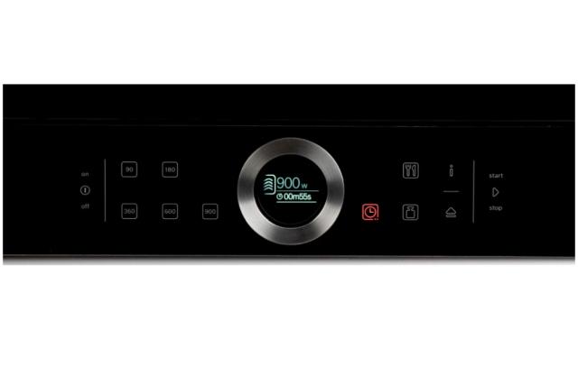 Микровълнова печка Bosch BFR634GB1 Built-in microwave, 21l, AutoPilot 7, LED light, right hinge, 2,5“-TFT, black