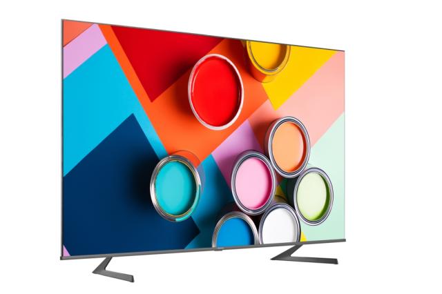 Телевизор Hisense 75" A7GQ, 4K Ultra HD 3840x2160, QLED, FALD,  Quantum Dot, HDR 10+, HLG, Dolby Vision, Dolby Atmos, Smart TV, WiFi 5GHz, WiFi Direct, BT, Anyview Cast,  3xHDMI, 2xUSB, LAN, CI+, DVB-T2/C/S2, Dark Grey