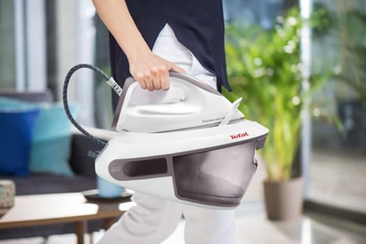 Парогенератор Tefal SV8011E0, EXPRESS ANTI-CALC pink, non boiler, 2800W, 2min heat up - manual setting - pump pressure 6.1 bars - 120g/min - steam boost 400g/min - Durilium airglide soleplate - removable water tank 1,8L - auto off - eco - lock system