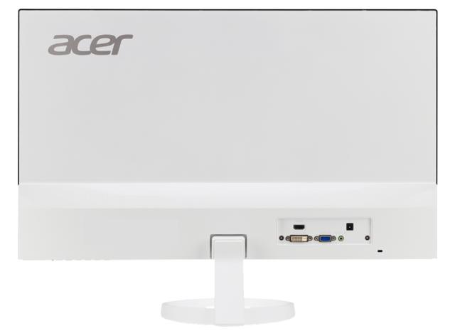 Монитор Acer R241YBwmix, 23.8" IPS Wide Ultra Thin, ZeroFrame, Flicker-Less, 1ms, 100M:1, 250 cd/m2, 1920x1080 FHD, VGA, HDMI, Audio Out, 2x2W, white