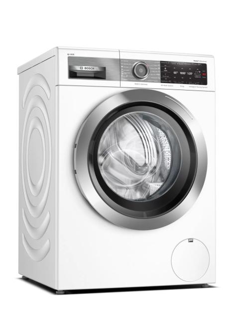 Пералня Bosch WAX32EH0BY  Washing machine 10kg HomeProfessional, 1600 rpm, iDOS 2.0,  Home Connect - wifi , AntiStain Plus 16, 47/72 dB, AquaStop, EcoSilence Drive, interior light, chrome blackgray door