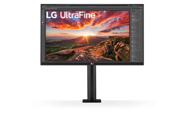 Монитор LG 27UN880-B, 27" UltraFine UHD, IPS 4K, 5ms, 1000:1, 350cd/m2, 3840 x 2160, sRGB 99%, HDR 400, HDMI, USB-C, DisplayPort, AMD FreeSync, Headphone out, Tilt, Height (Range), Swivel, Pivot, MAXX Audio 5W,  Black